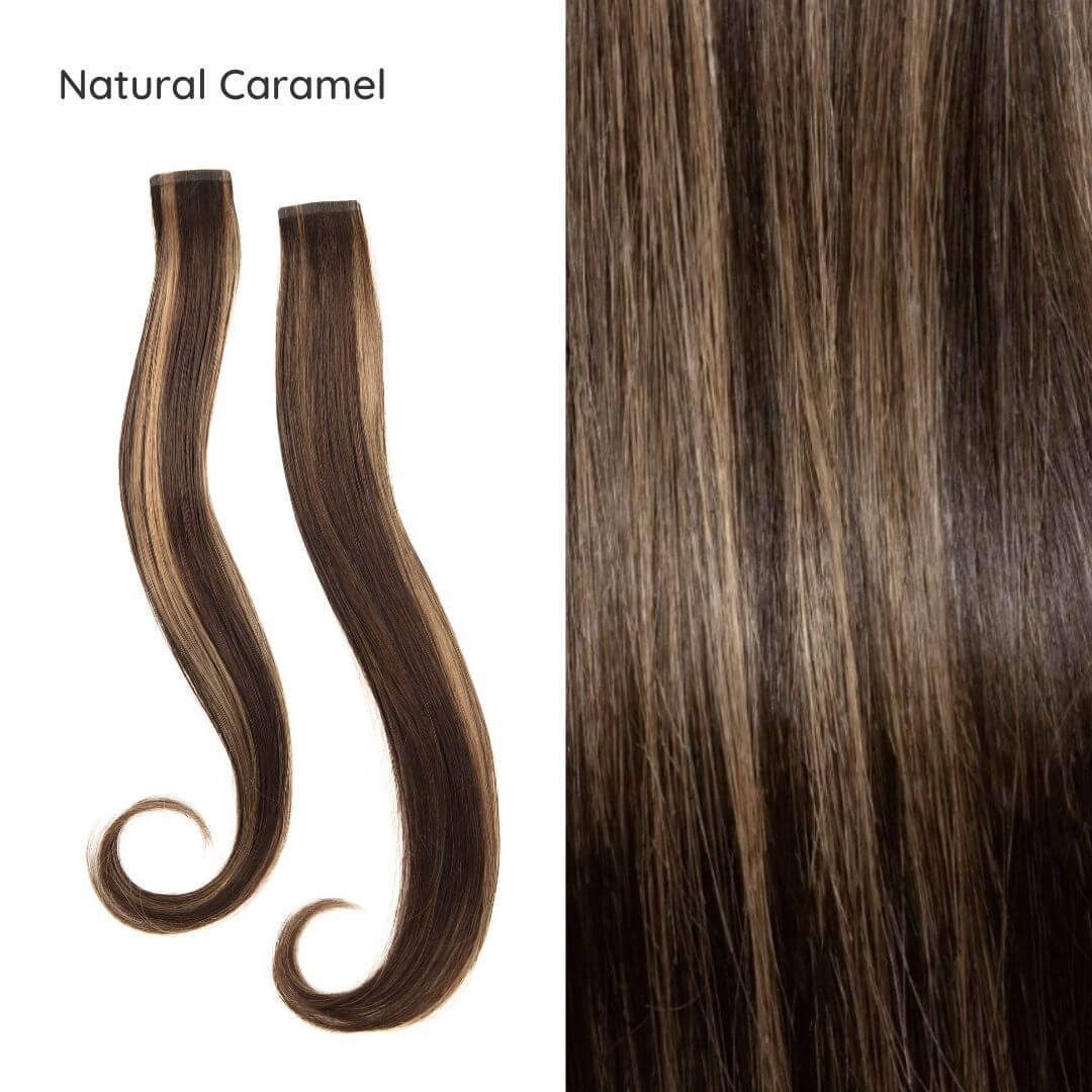 face framing layers natural caramel