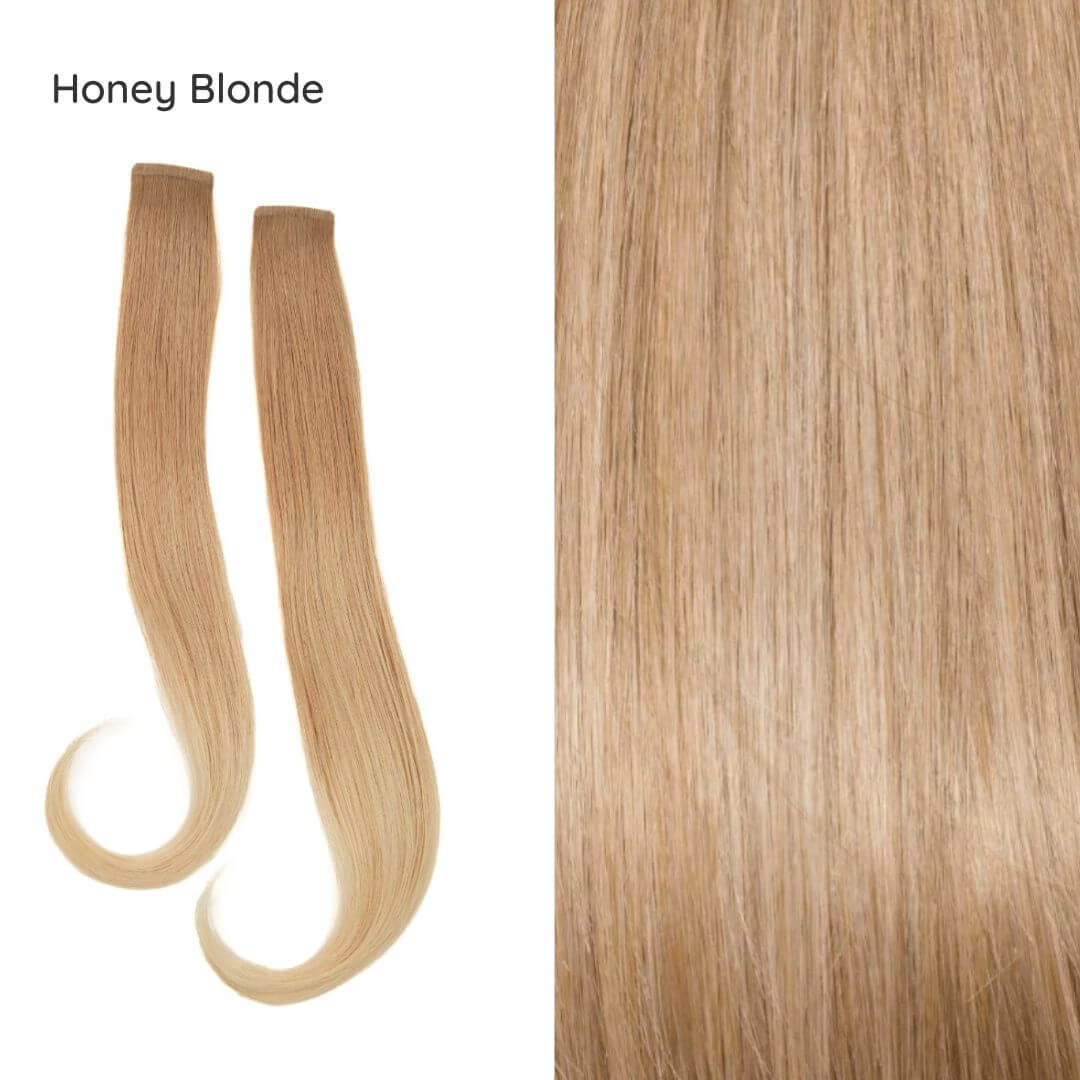 face framing layers honey blonde