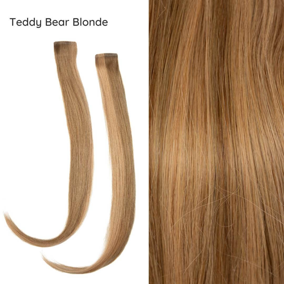 face framing layers teddy bear blonde
