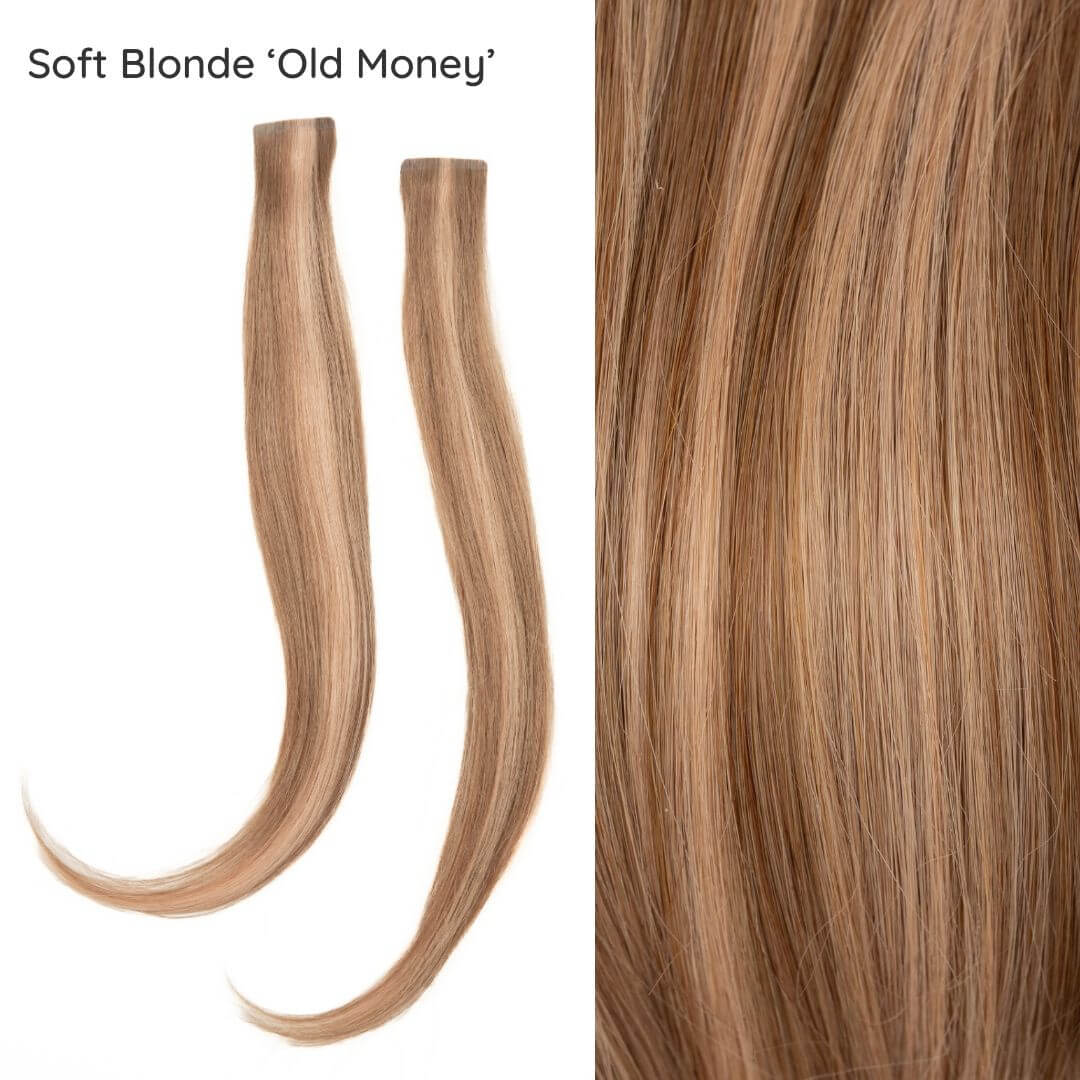 face framing layers old money blonde