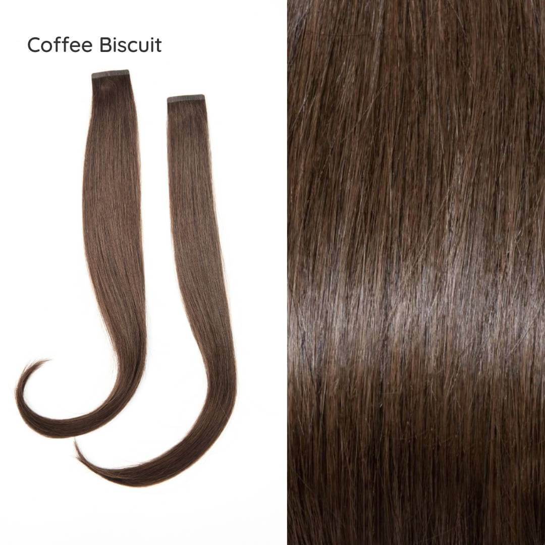 face framing layers coffee biscuit