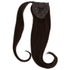Clip-In Human Hair Ponytail Extension - Cool Brown