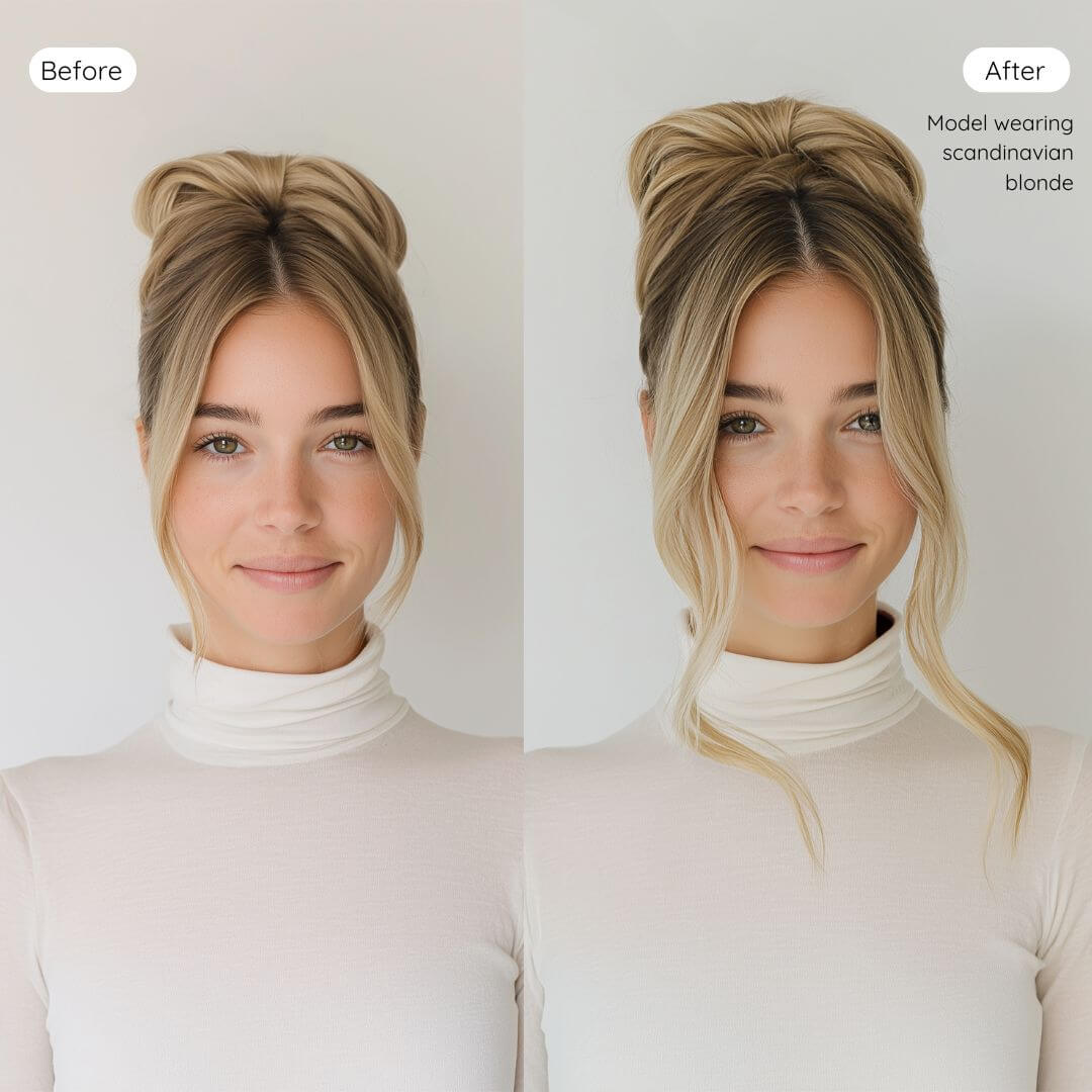 face framing layers front clip in human hair extensions
