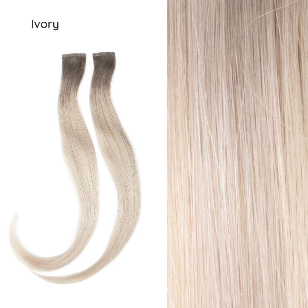 Face Framing Layers / Clip In Extensions / Human Hair / 14 inches / 15 grams