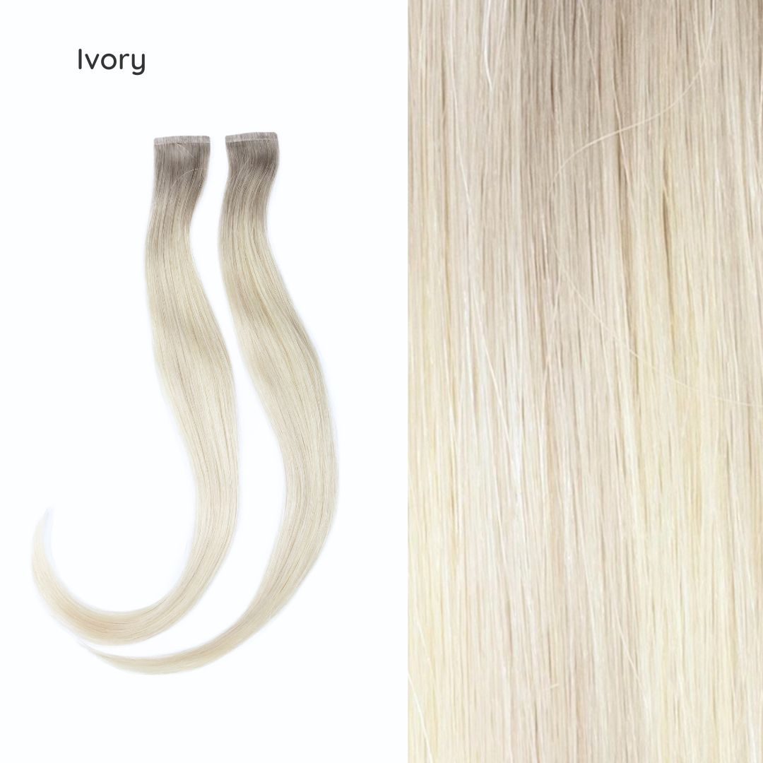 Face Framing Layers / Clip In Extensions / Human Hair / 14 inches / 15 grams