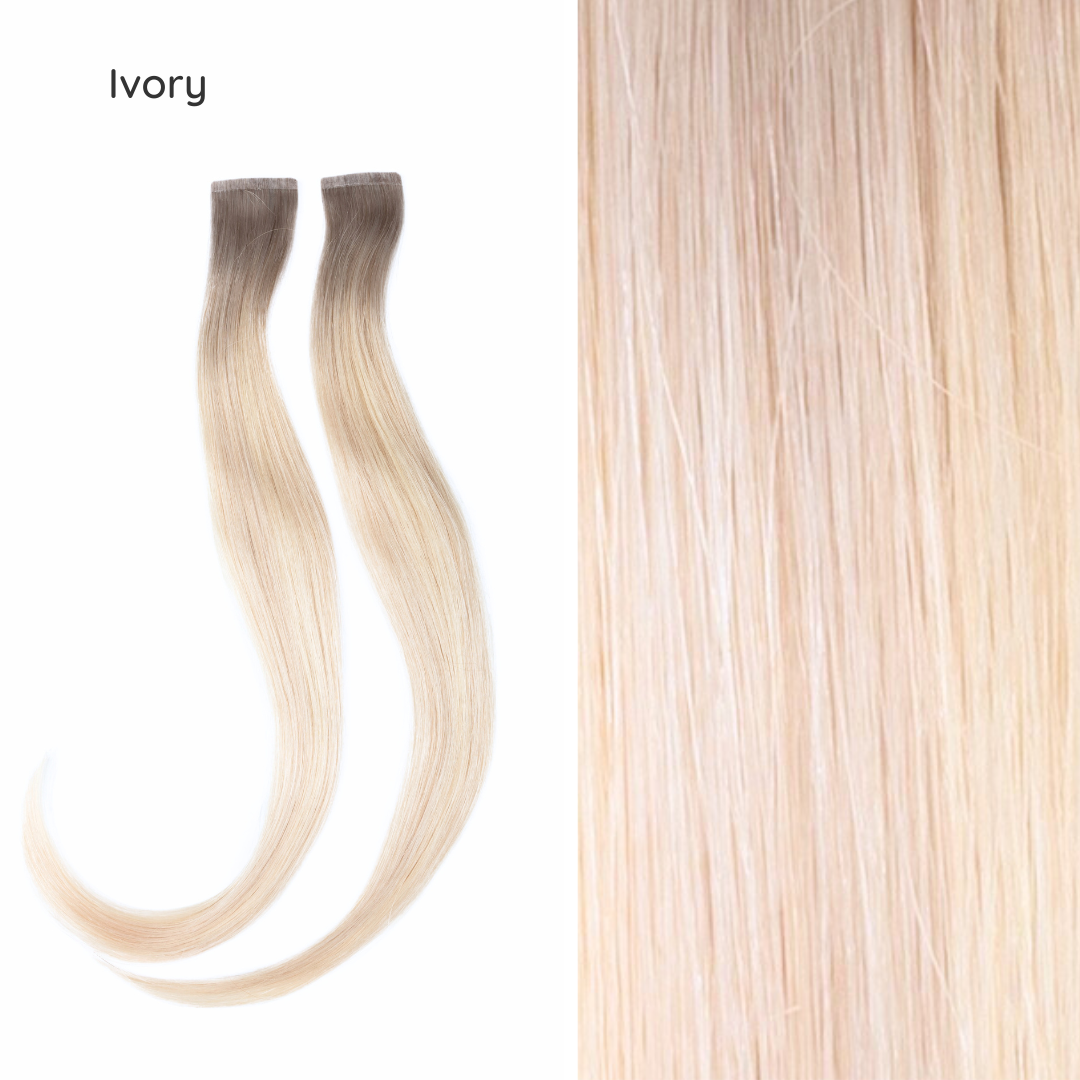 Face Framing Layers / Clip In Extensions / Human Hair / 14 inches / 15 grams
