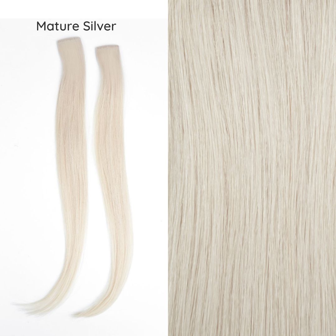 Face Framing Layers / Clip In Extensions / Human Hair / 14 inches / 15 grams