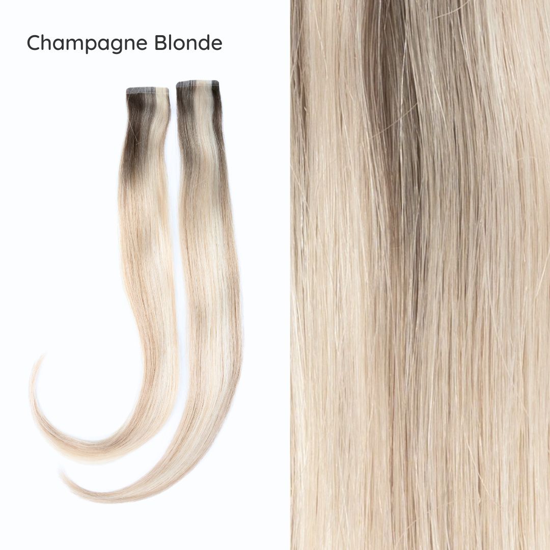 Face Framing Layers / Clip In Extensions / Human Hair / 14 inches / 15 grams
