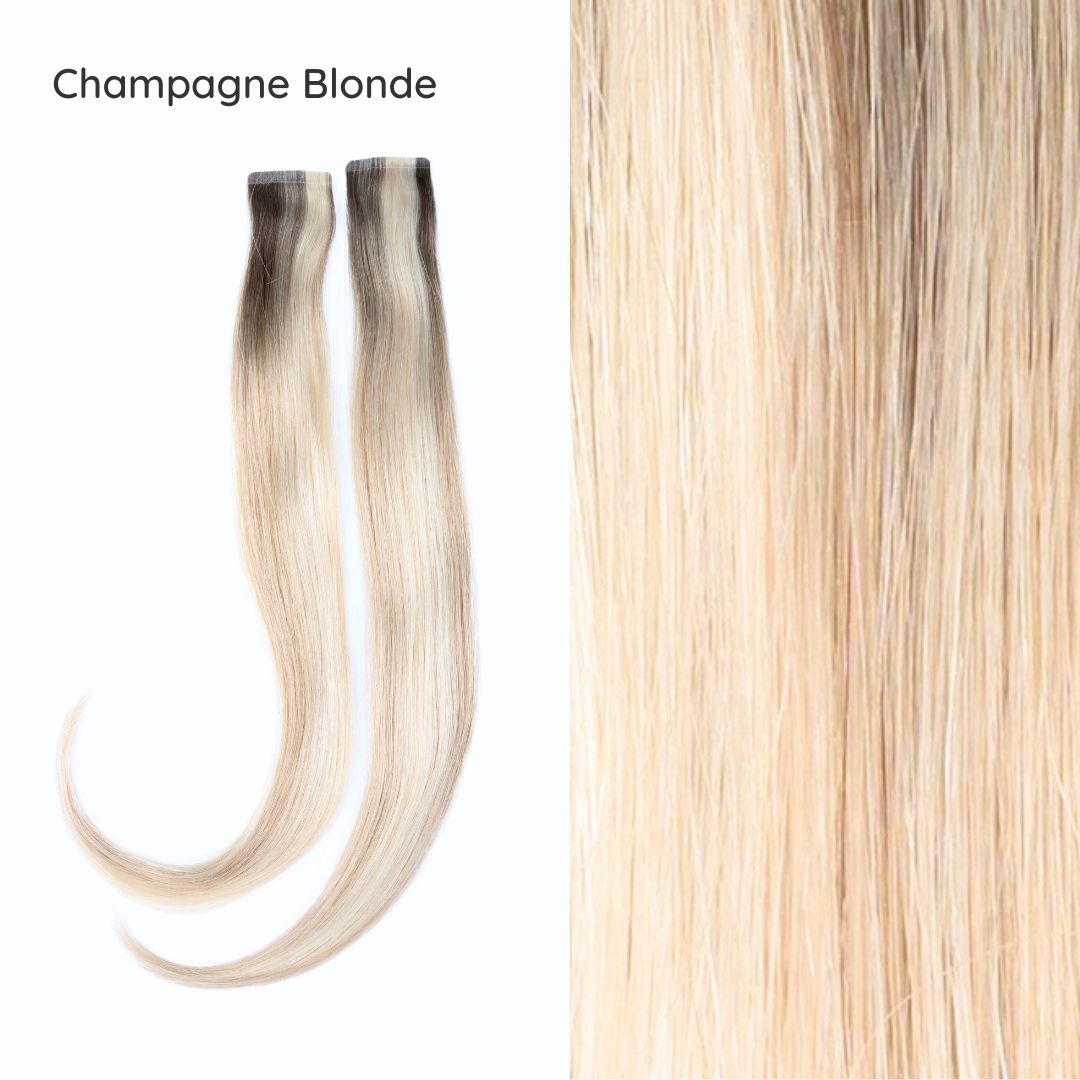 Face Framing Layers / Clip In Extensions / Human Hair / 14 inches / 15 grams