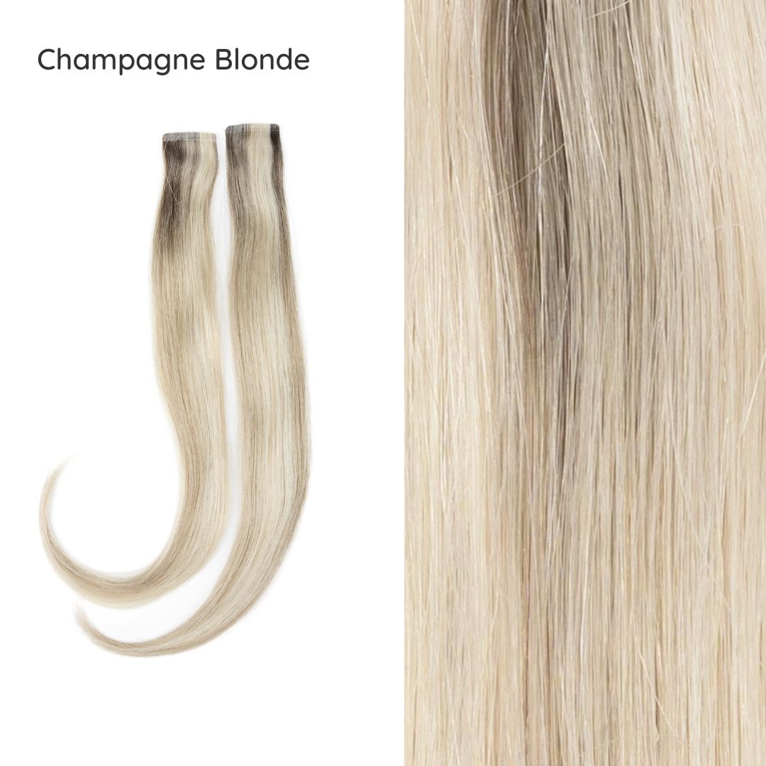 Face Framing Layers / Clip In Extensions / Human Hair / 14 inches / 15 grams