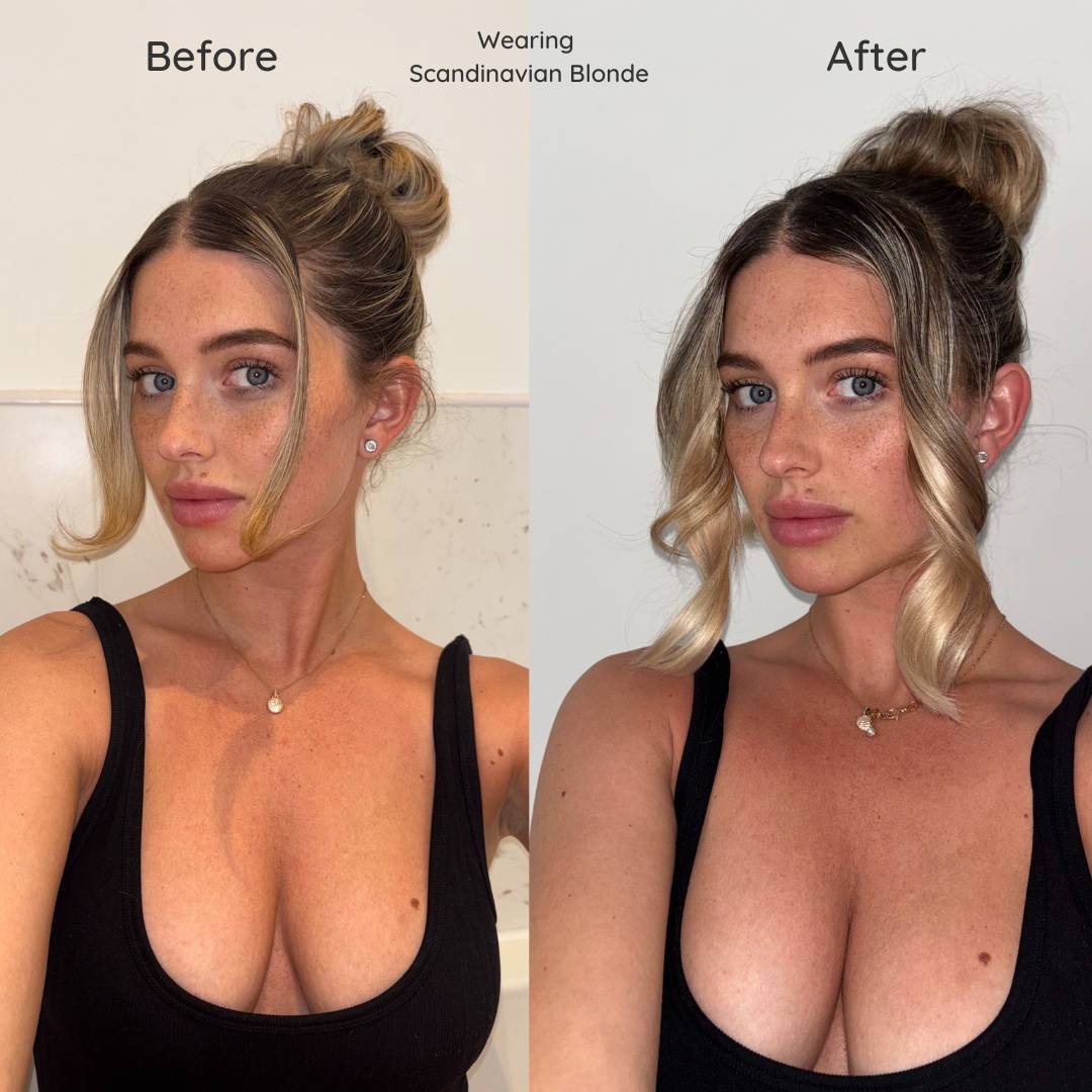Face Framing Layers — Front Clip-In Extensions