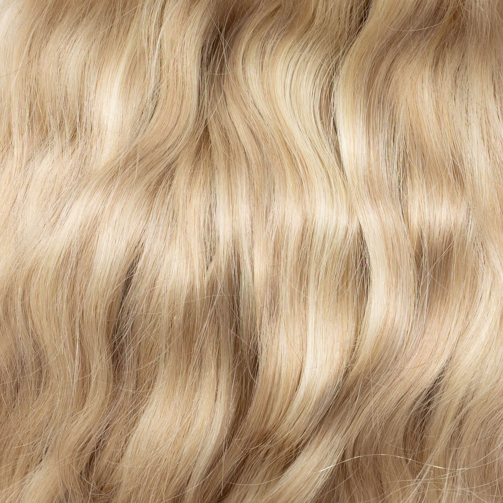 Beach Wave Remy Human Hair Invisible Wire Extension - Luscious Blonde