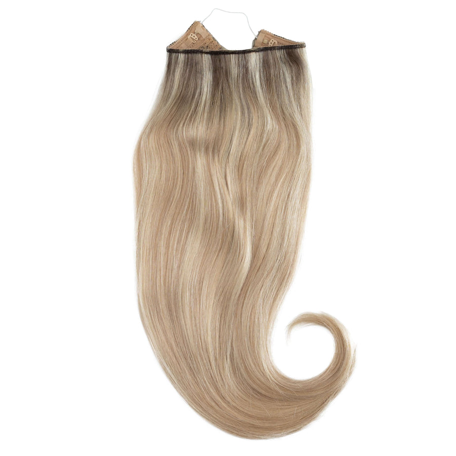 Remy Human Hair Invisible Wire Extension - Champagne Blonde
