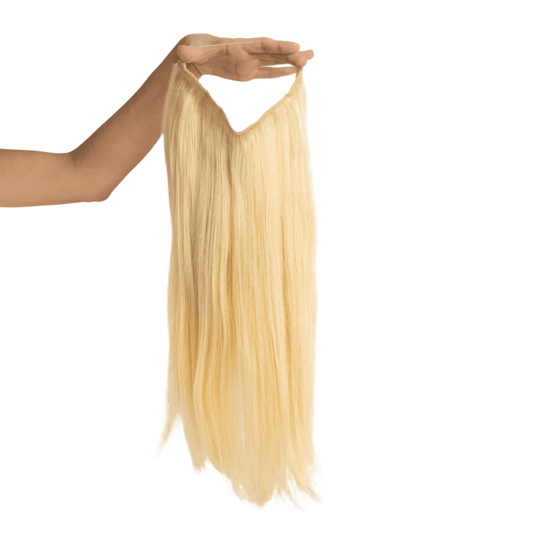 Remy Human Hair Invisible Wire Extension - Ash Blonde