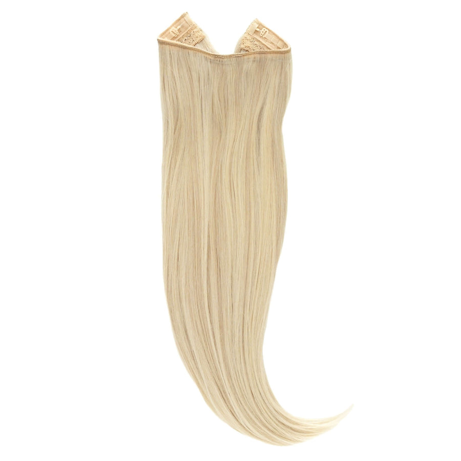 Remy Human Hair Invisible Wire Extension - Silver Blonde