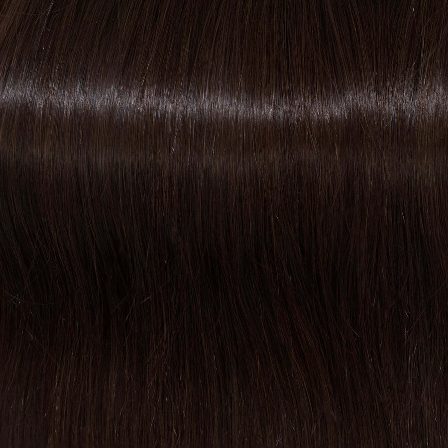 Remy Human Hair Invisible Wire Extension - Dark Brown