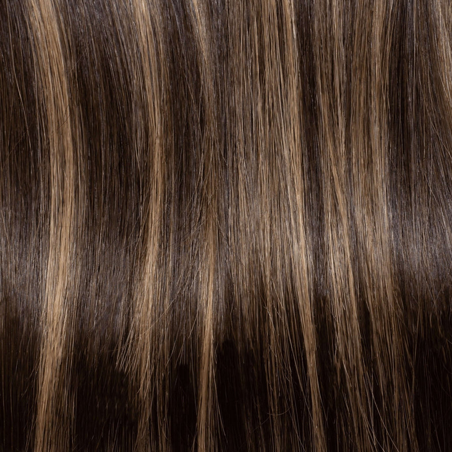 Remy Human Hair Invisible Wire Extension - Natural Caramel