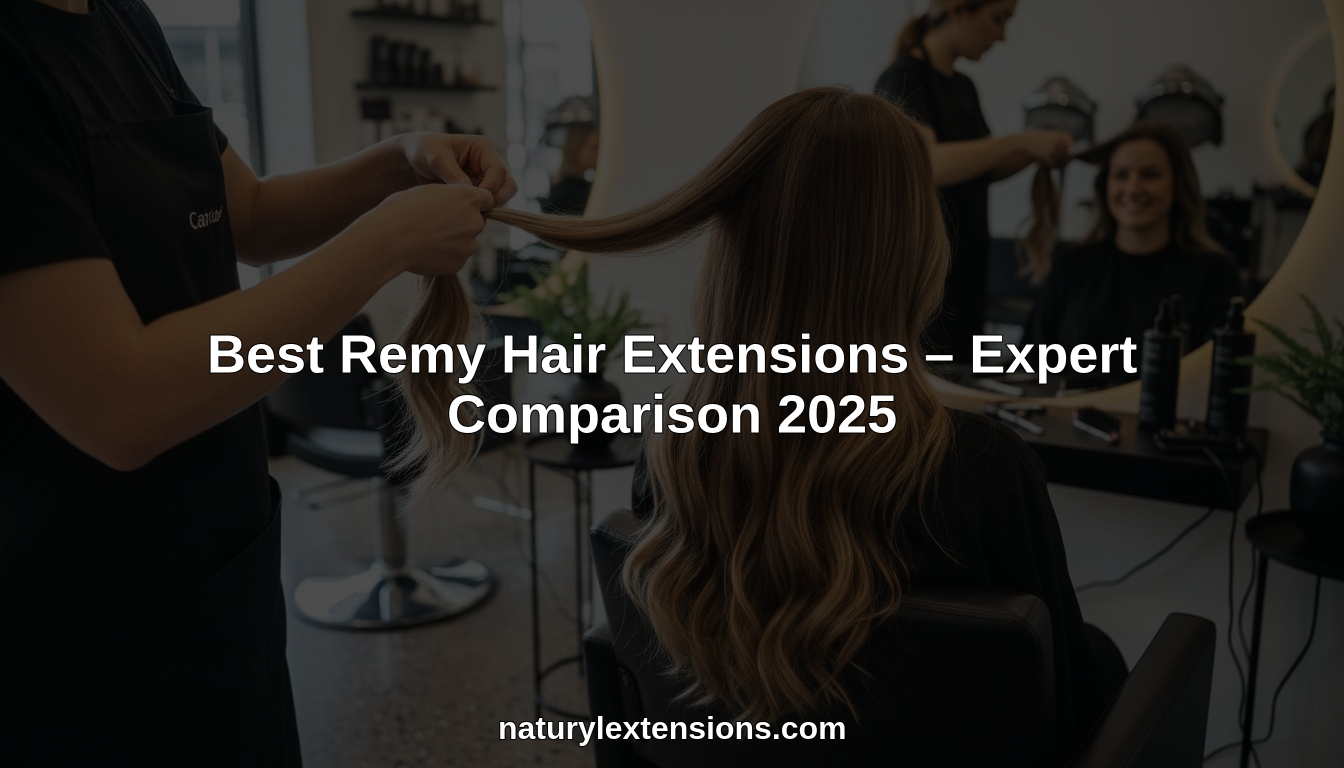 best remy hair extensions hero header image