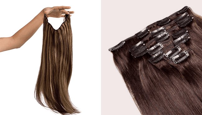 Invisible Wire Extensions vs Clip-in Extensions: Which One is Right for You?