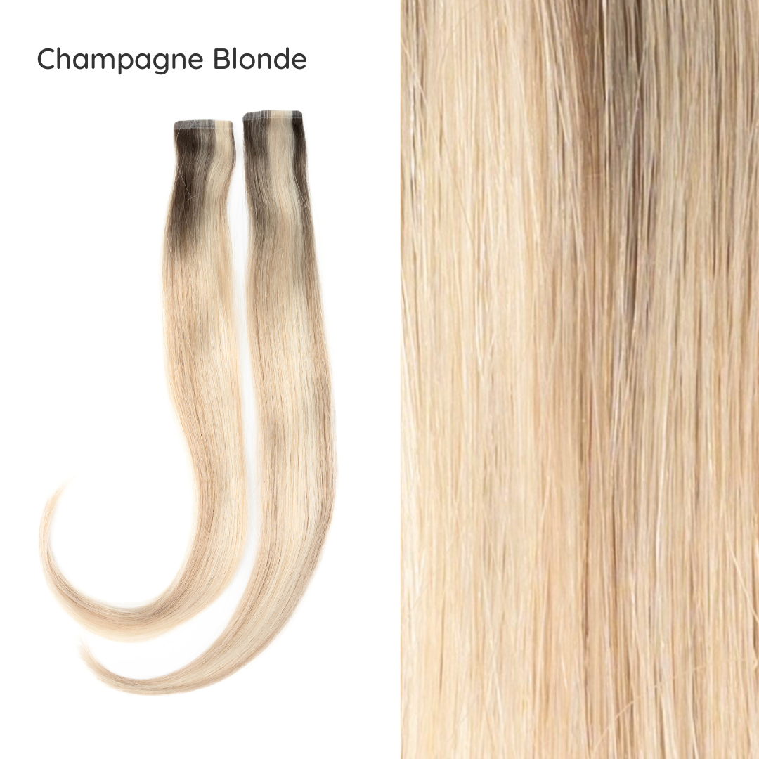 Face Framing Layers / Clip In Extensions / Human Hair / 14 inches / 15 grams