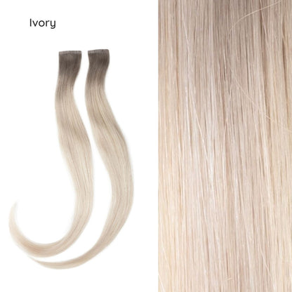 Face Framing Layers / Clip In Extensions / Human Hair / 14 inches / 15 grams