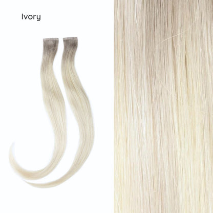 Face Framing Layers / Clip In Extensions / Human Hair / 14 inches / 15 grams