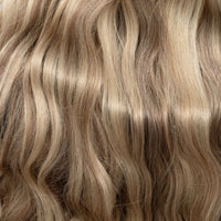 Beach Wave Remy Human Hair Invisible Wire Extension - Hot Toffee hair colour