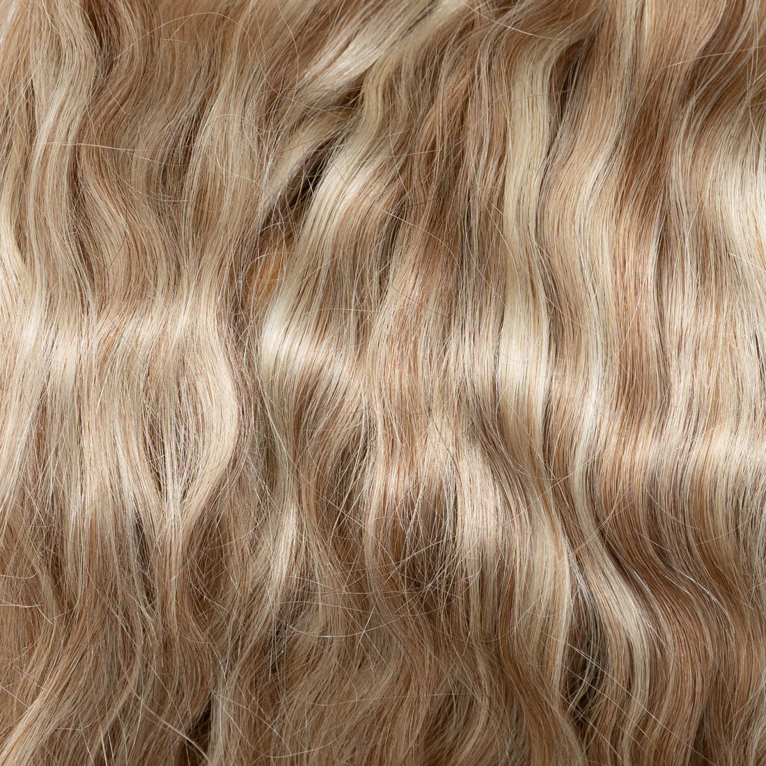 Beach Wave Remy Human Hair Invisible Wire Extension - Mixed Blonde Naturyl Extensions