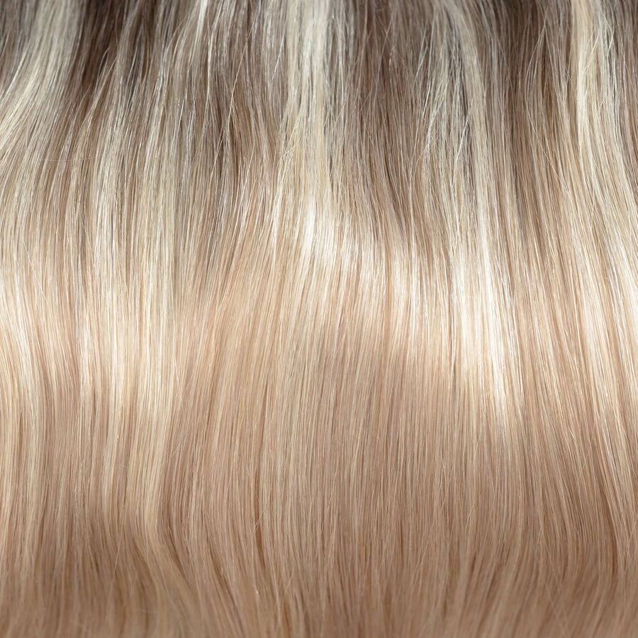 Remy Human Hair Invisible Wire Extension - Champagne Blonde