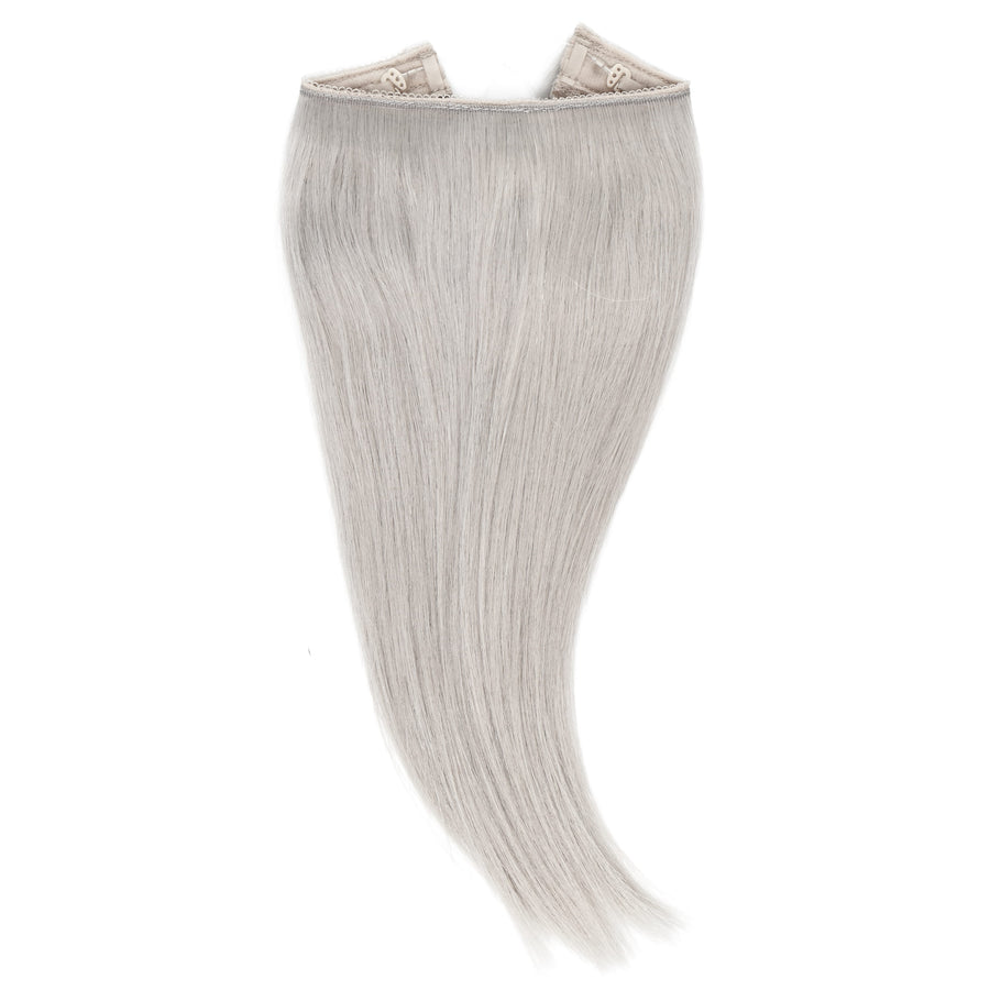 Lightweight Grey Remy Human Hair Invisible Wire Extension