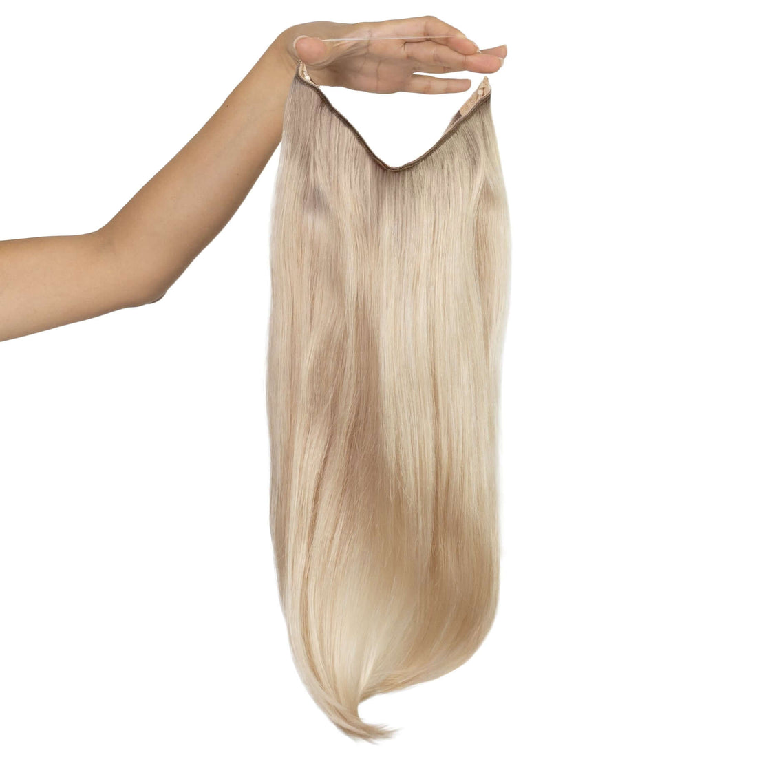 halo hair extension - ivory