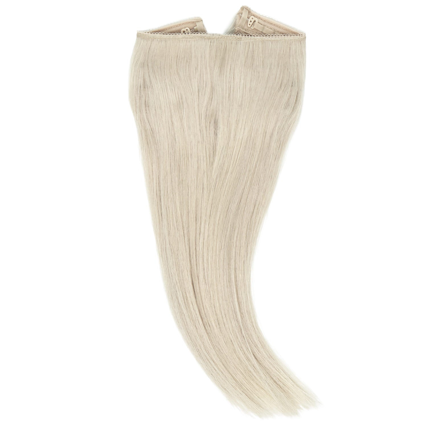 Lightweight Mature Silver Remy Human Hair Invisible Wire Extension