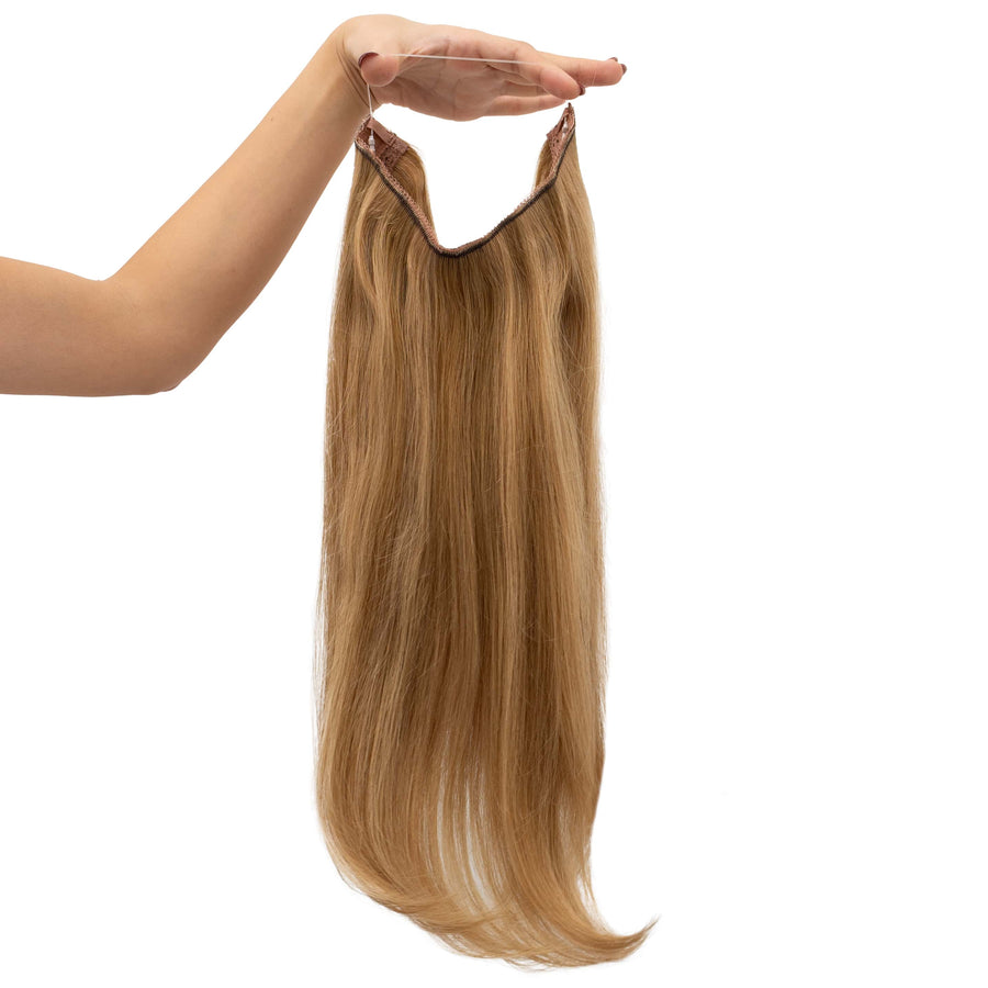 Teddy Bear Blonde Remy Human Hair Invisible Wire Extension