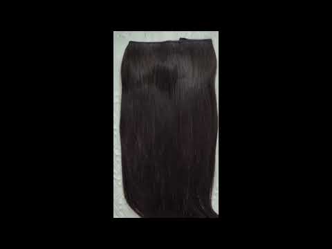 Remy Human Hair Invisible Wire Extension - Natural Black