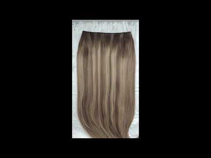 Remy Human Hair Invisible Wire Extension - Hot Toffee