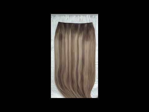 Remy Human Hair Invisible Wire Extension - Hot Toffee