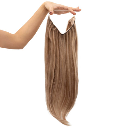 Old Money Blonde Remy Human Hair Invisible Wire Extension