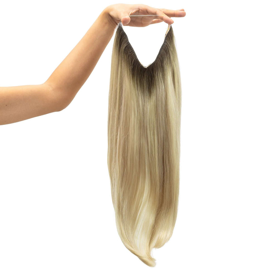 Remy Human Hair Invisible Wire Extension - Scandinavian Blonde
