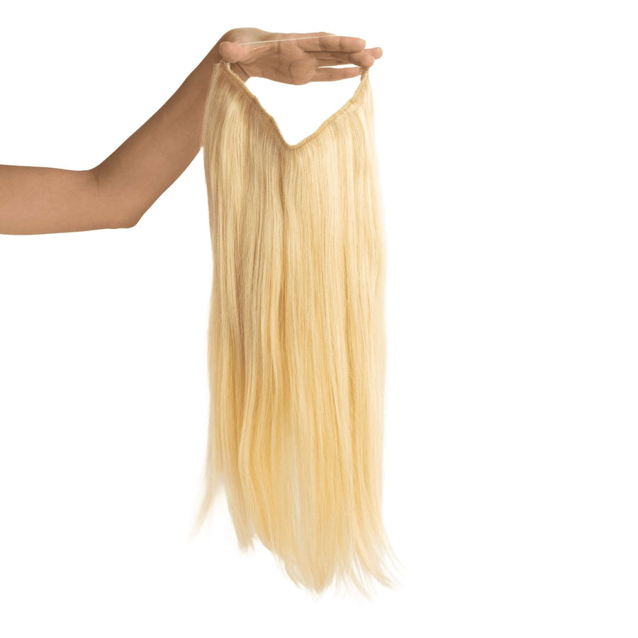 Remy Human Hair Invisible Wire Extension - Ash Blonde