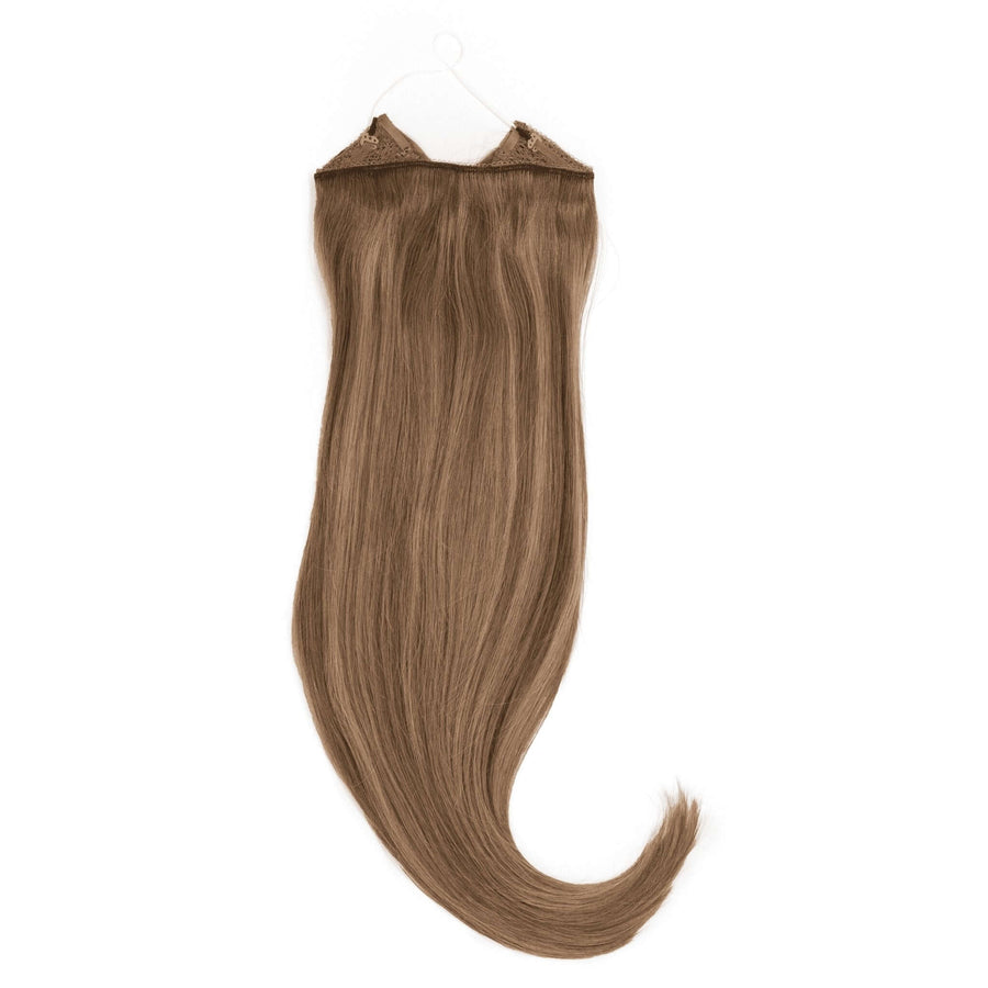 Remy Human Hair Invisible Wire Extension - Brown Soft Blended