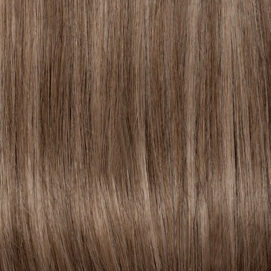 Remy Human Hair Invisible Wire Extension - Brown Soft Blended