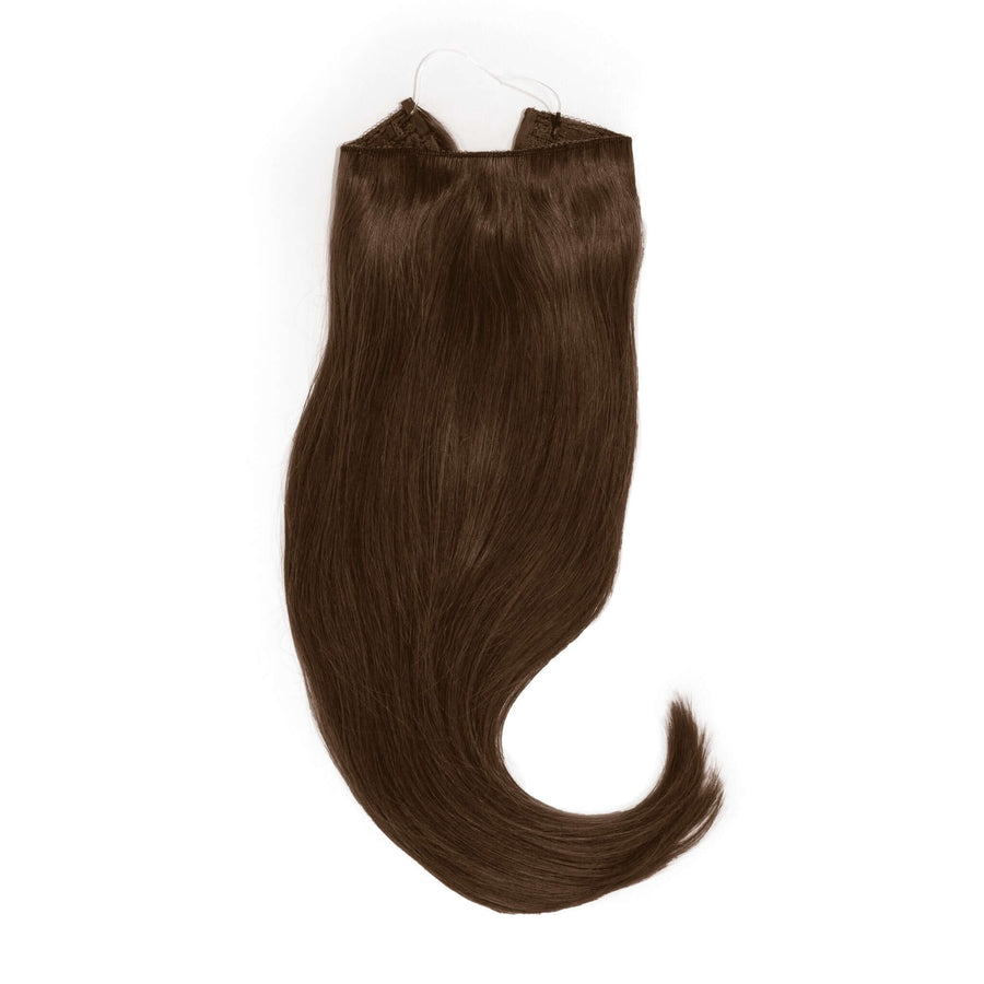 Remy Human Hair Invisible Wire Extension - Coffee Biscuit