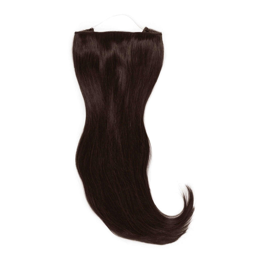 Remy Human Hair Invisible Wire Extension - Cool Brown