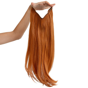 Invisible Wire Human Hair Extension - Copper Naturyl Extensions