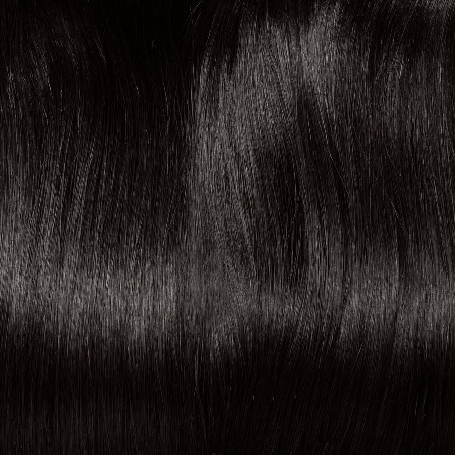 Remy Human Hair Invisible Wire Extension - Natural Black