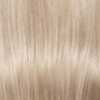 Remy Human Hair Invisible Wire Extension - Platinum Blonde Balayage hair colour